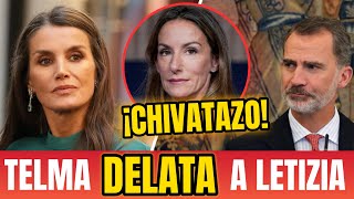 💥¡Telma Ortiz DELATA a Letizia con el Caso de Jaime de Burgos!