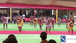 Cultural Dance by Students of Ghana National College. Beautiful