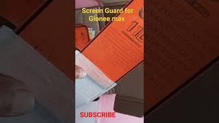 Gionee max screen guard for Smartphone 😊 #amazon