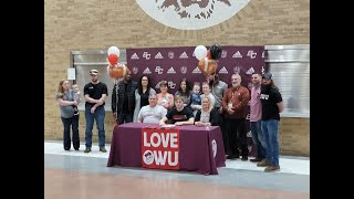 Fighting Tigers' Shain Signs With Ohio Wesleyan