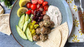 Gluten-Free Greek Turkey Meatballs (With Oatmeal) Recipe