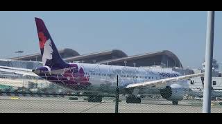 Hawaiian Airlines Boeing 787-9 Dreamliner Takeoff from LAX Airport 🛫 #lax #aviation #planes #Boeing