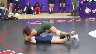 Girls wrestling Oak harbor subregionals 2 3 2024 110