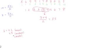 How to Calculate the Mean, Median, and Mode by Hand