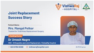 Joint Replacement Success Story | Mrs. Mangal petkar | Treated By Dr. Umesh Nagare