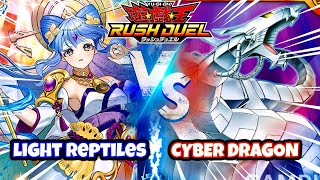 Light Reptiles VS. Cyber Dragon - Yu-Gi-Oh Rush Duel - EDOPRO