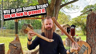 Why do throwing axe handles break? Something you may not know! #axe #axethrowing #tips