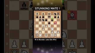 Stunning Checkmate in Italian Game #shorts