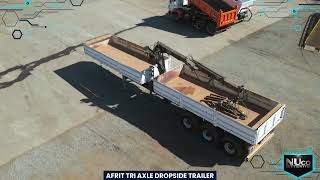 AFRIT TRI AXLE DROPSIDE TRAILER  | NUco Auctioneers