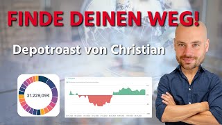 Finde deinen Weg - Aktien Depot Roast von Christian 2023