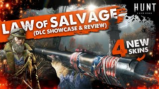 "LAW OF SALVAGE" DLC showcase: *NEW* NAVY themed skins! (HUNT: Showdown DLC Showcase)