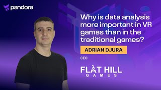 Why is data analysis more important in VR games than in traditional games? | A. Djura | DSC Europe23