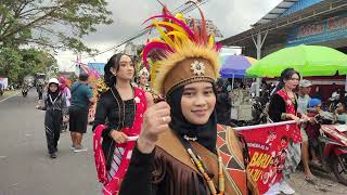 [Part 1] Seribu Wajah Nusantara • Pawai Budaya SMPN 1 CLURING • HUT KE-79 RI