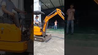 1t Small Crawler Digger Micro Size 1ton Mini Excavator For Sale