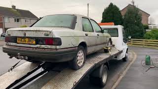 Rough old Ford Sierra sapphire 1.8 td