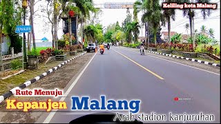 Rute menuju Arah KEPANJEN Malang | Start Dari Alun Alun Kota Malang .