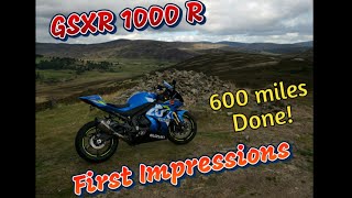 2020 Suzuki GSXR1000R First 600 miles | Thoughts | New Chapter | Weapon