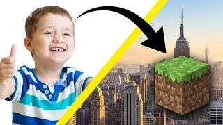 Can a 7-Year-Old Build a Minecraft Skyscraper?