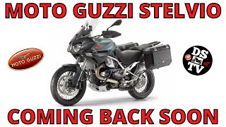 New Moto Guzzi Stelvio "Coming Soon"