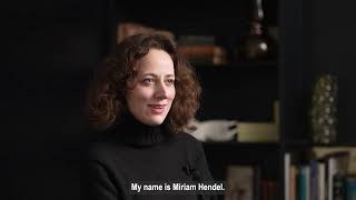 Where are they now ? Miriam Hendel Executive Master Digital Humanities