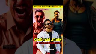 Rohit Shetty Ki Movie Singham Again Me Lagega South Ka Tadka || Movieography #shorts #moviereviews