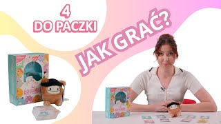 Squishmallows – 4 do paczki - Gra karciana