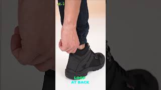 Leo Men's Waterproof Non-Slip Lightweight Outdoor Mid Top Ankle Boots For Men High Tops For Men