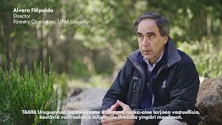 Passion for forests in Uruguay (Finnish subtitles)