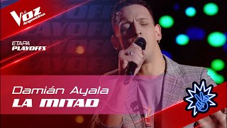 #TeamSoledad - Damián Ayala - "La mitad" - Playoffs - La Voz Argentina 2022