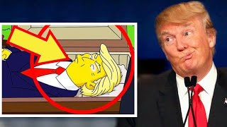 Simpsonlar DONALD TRUMP'ın Sonunu tahmin ettimi? Donald Trump Koronavirüs Testi Pozitif