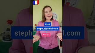 Giving Email Address in French _ How to Give your Email Address in French