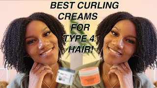 Best curling creams to define Type 4 Natural hair