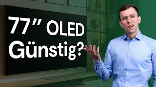 77 Zoll bald 700 € günstiger? Wird 2024 das Jahr für Big Screen OLED TV Deals?