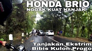 Honda Brio Nggak Kuat Nanjak Di Tanjakan Bibis Kulon Progo Yogyakarta