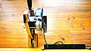 DIY A Homemade Angle Grinder Stand