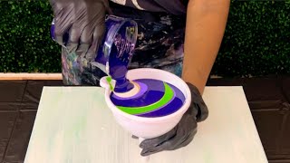 Easy Abstract Art Pouring Techniques