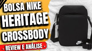 Bolsa Nike Heritage Crossbody ✔ - REVIEW E ANÁLISE