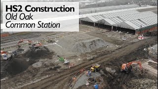 HS2 Old Oak Common Station Construction