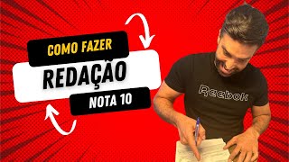 Como fazer uma redação nota 10: técnica e gramática