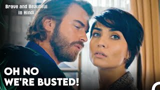 Cesur and Suhan Are Busted While Kissing - Brave and Beautiful in Hindi Episode 9