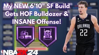 My NEW 6'10" SF Offensive Build That I Found NOW GETS 96 STRENGTH On NBA2K24!