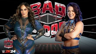 🔴LIVE | WWE 2K24 LIVE | NIA JAX VS. BAYLEY | WOMEN'S CHAMPIONSHIP