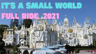 It’s A Small World Full Ride POV in 4K | Disneyland | 2021