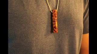 Koa Wood Tiki Carving