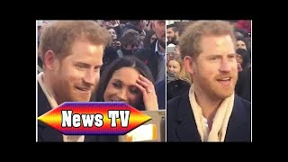 Harry told wellwisher it was 'great' to be ginger and with meghan | News TV