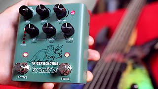 Eventide TriceraChorus Pedal - BASS DEMO