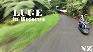 Bucketlist: Luge in Rotorua