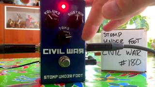 Stomp Under Foot Civil War Muff (bass demo by Michiel)