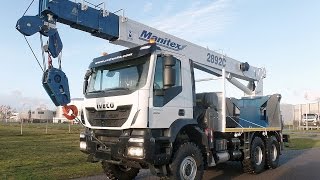 iv3706 Iveco 6x4 with Manitex crane