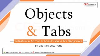 Salesforce - Objects and Tabs